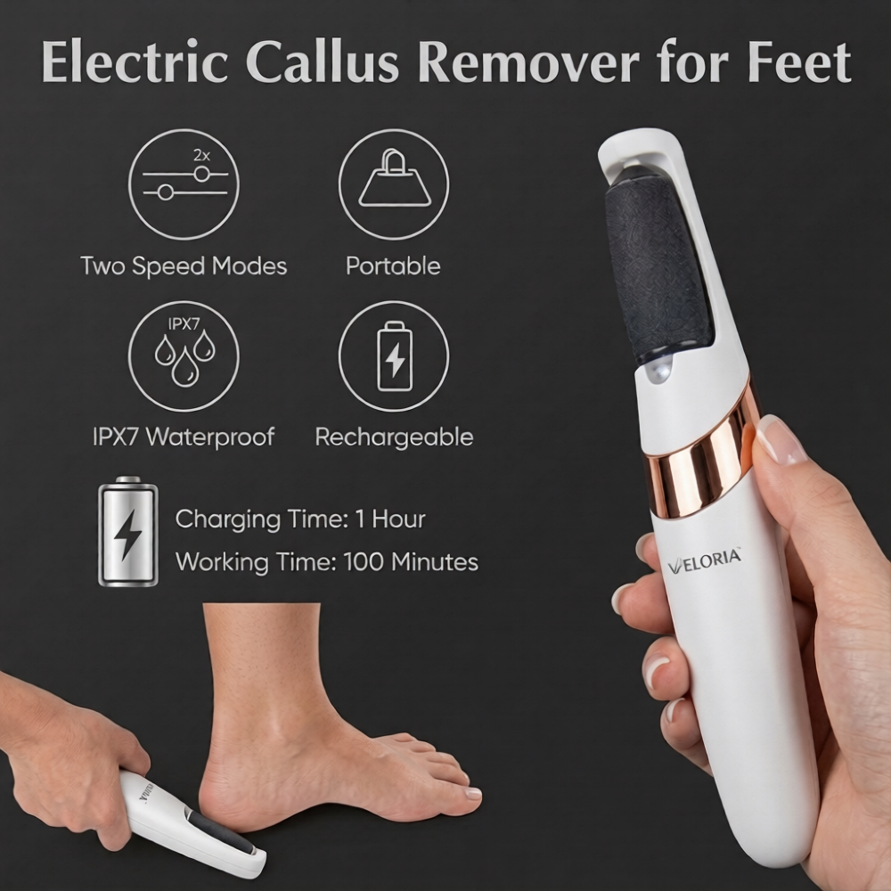 VELORIA Electric Foot Grinder